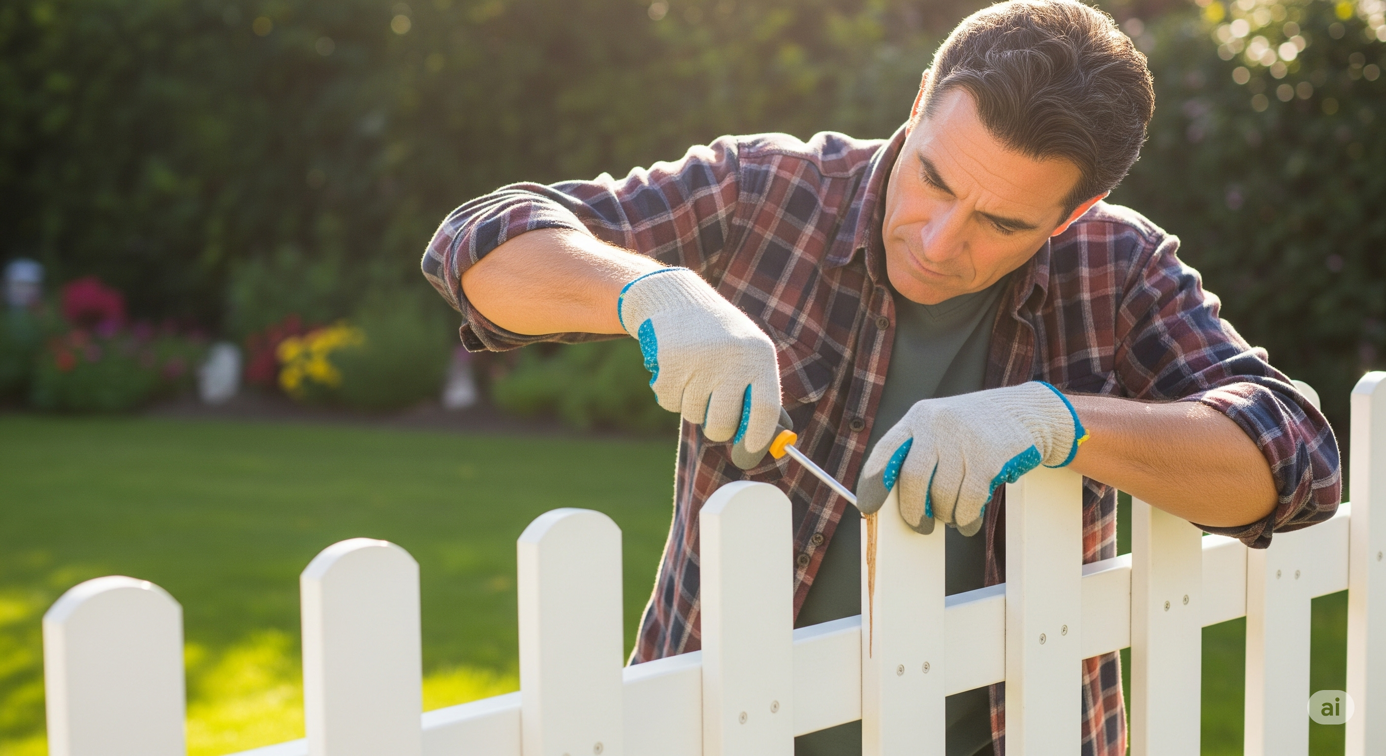 Professional Handyman performing home repairs in Bentonville AR